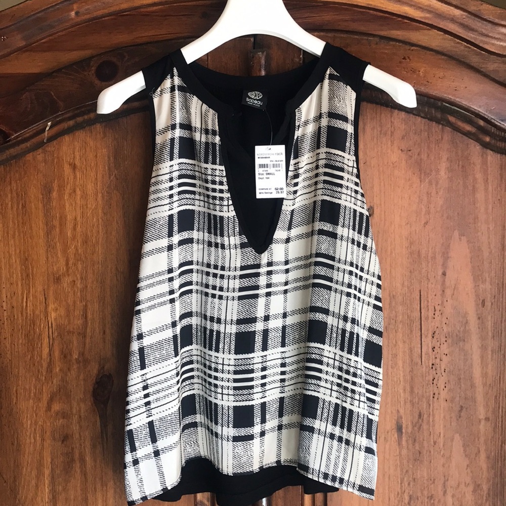 Bobeau sleeveless blouse NWT